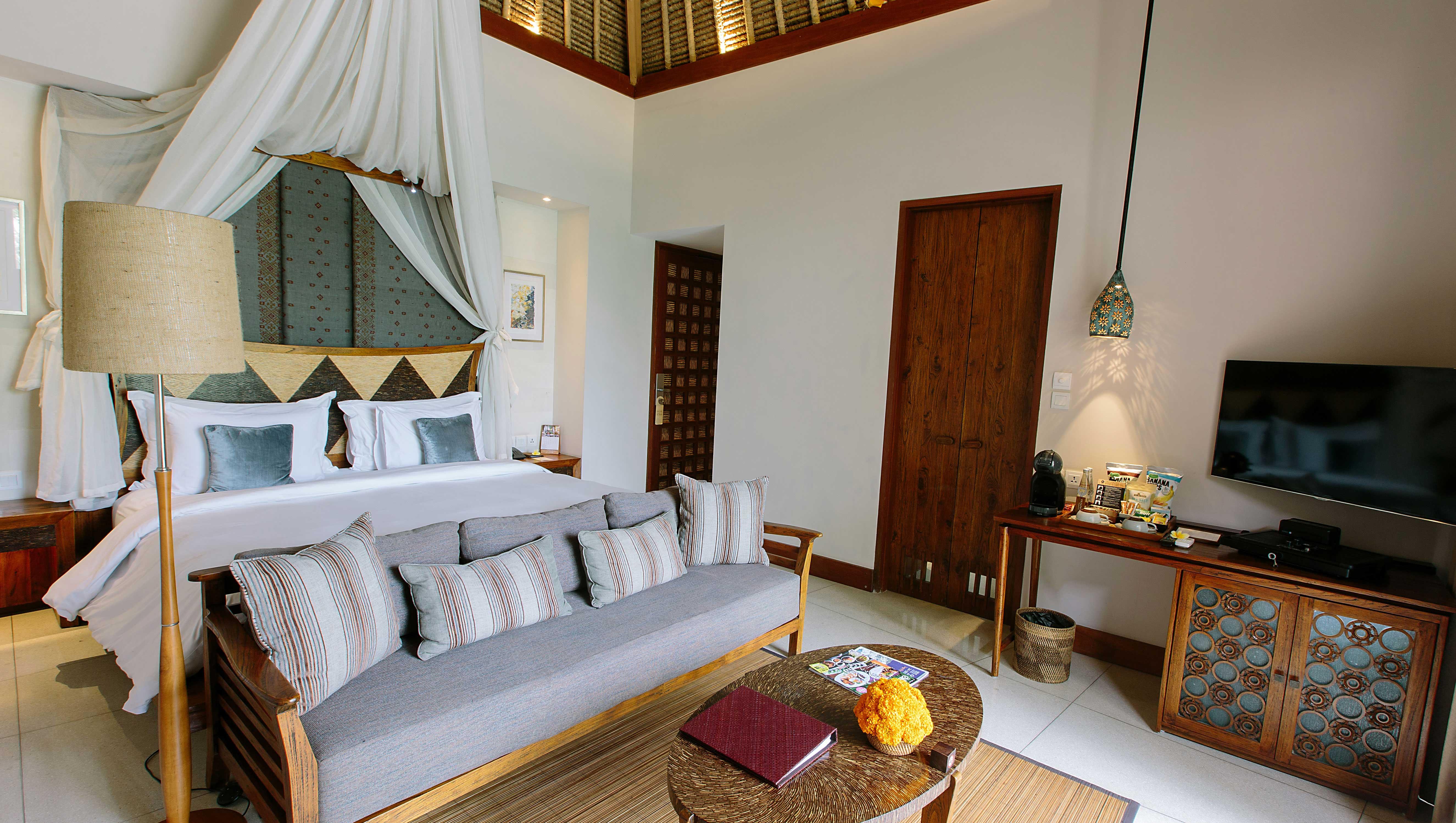 Tejaprana Resort & Spa Убуд Екстер'єр фото A bedroom at the resort