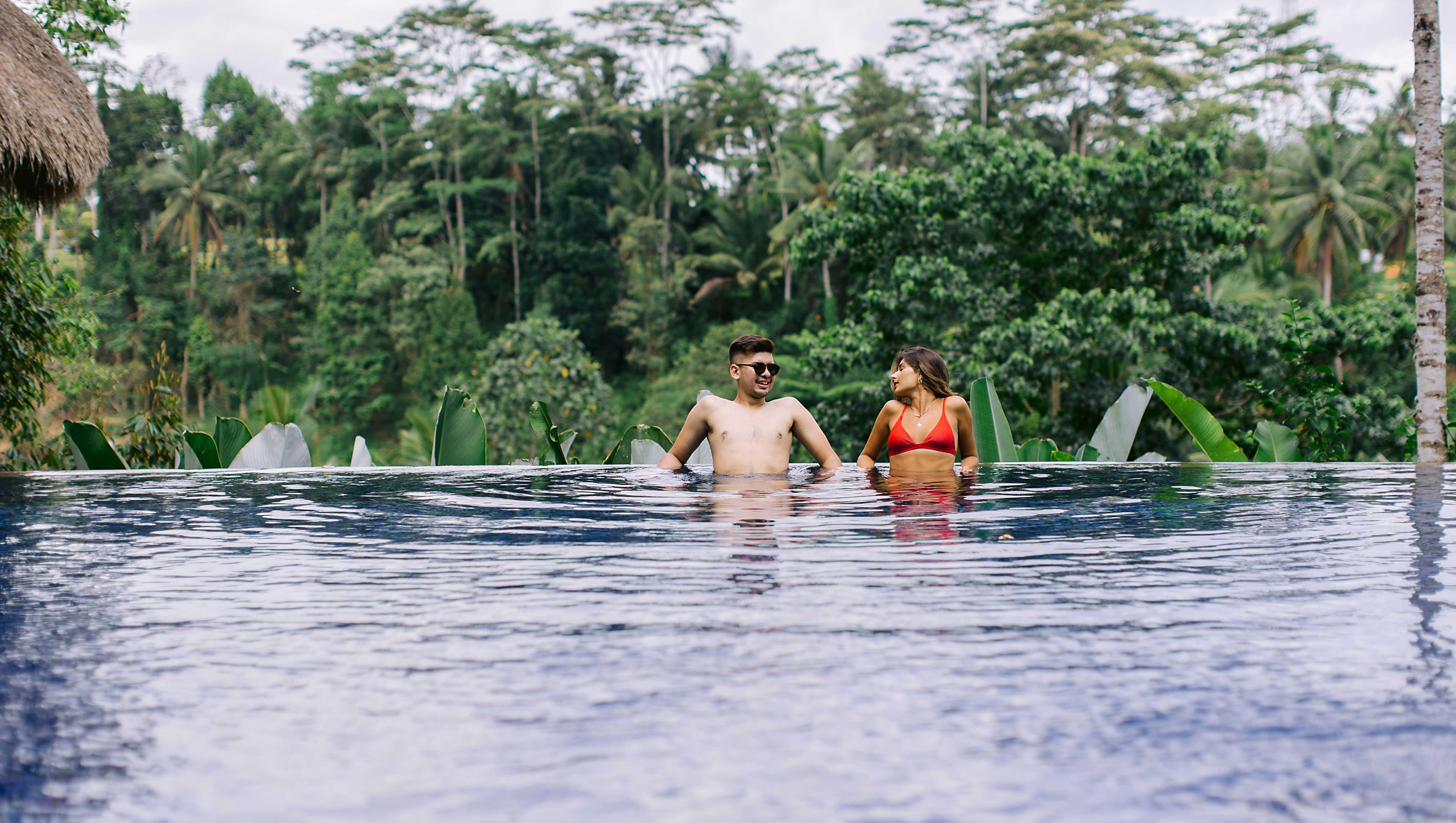 Tejaprana Resort & Spa Убуд Екстер'єр фото Tourists at the Blue Lagoon
