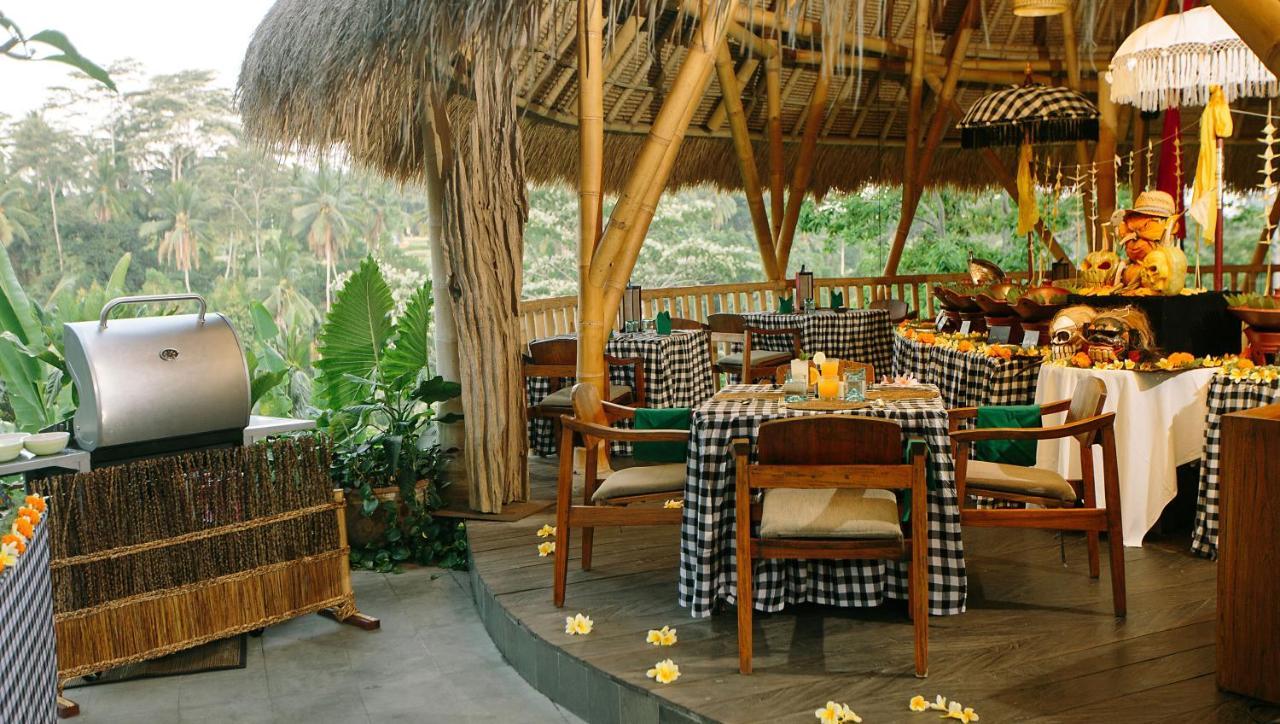 Tejaprana Resort & Spa Убуд Екстер'єр фото The restaurant